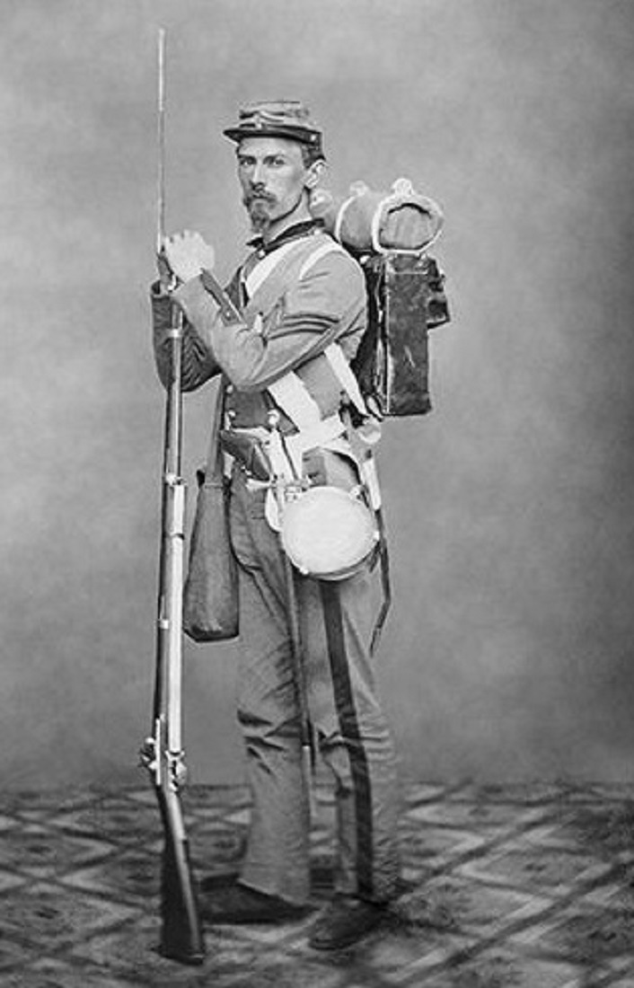 Civil war soldiers knapsack
